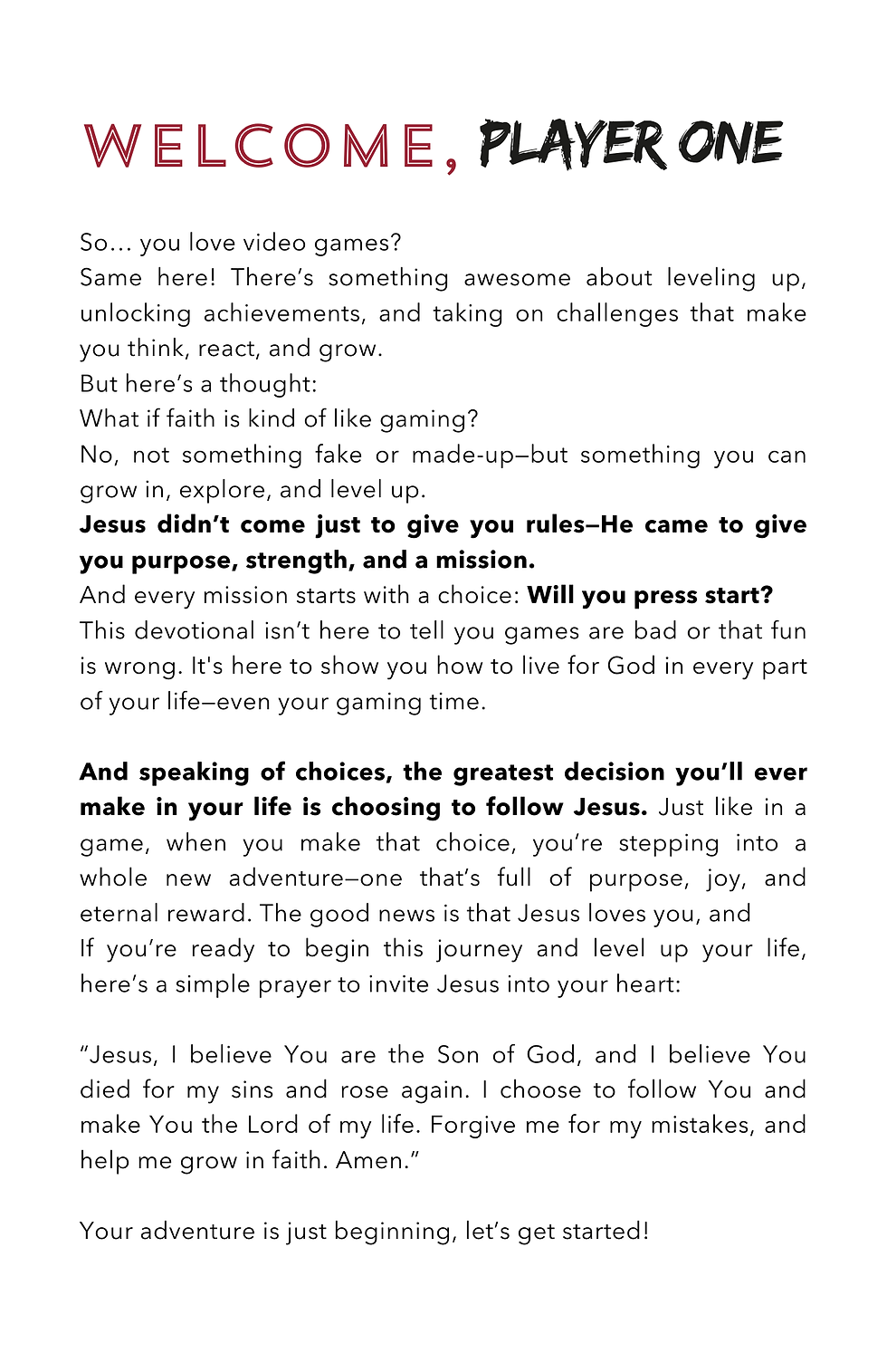 Thumbnail: Level Up Your Faith: 30 Day Gamer Devotional 