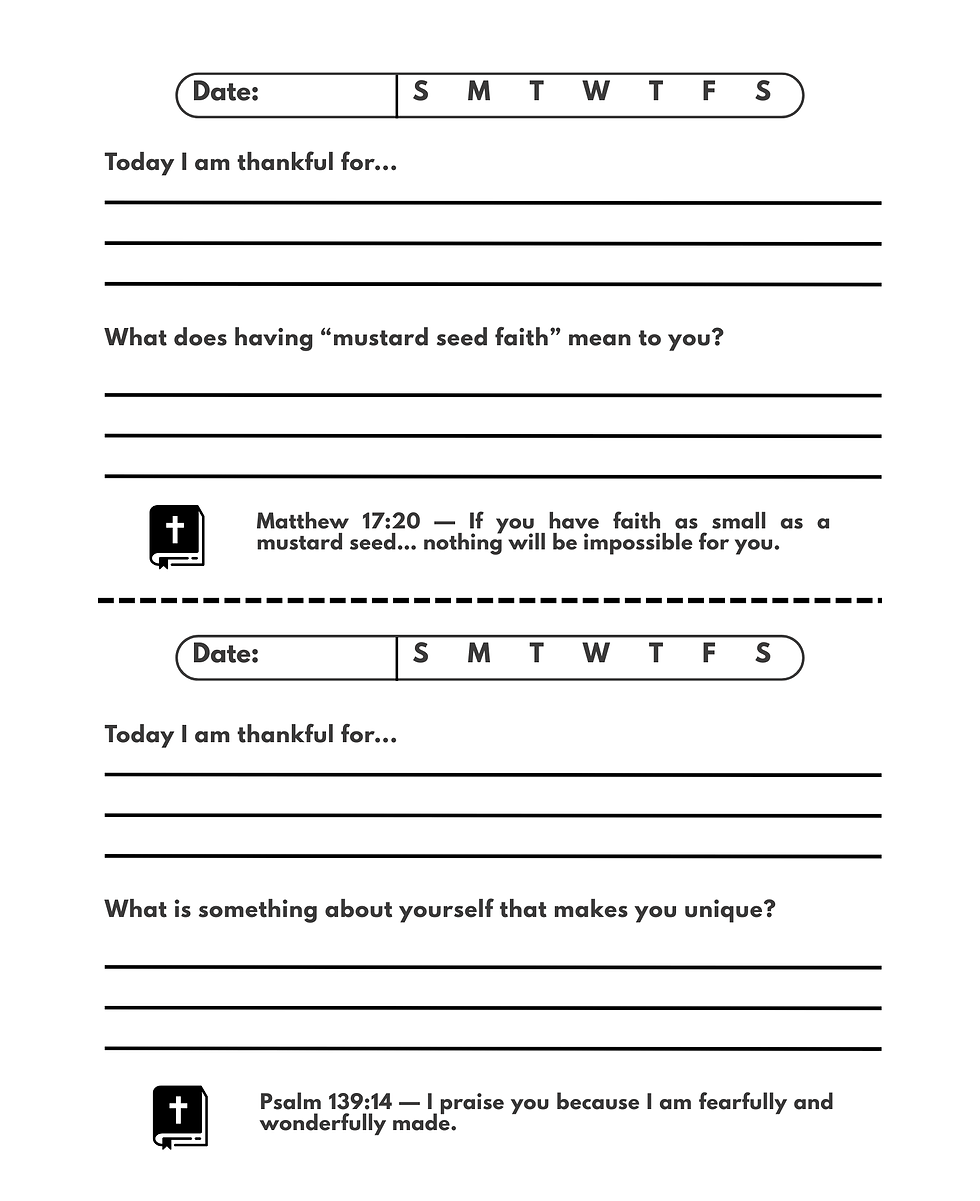 Thumbnail: Gratitude & Growth Journal for Kids