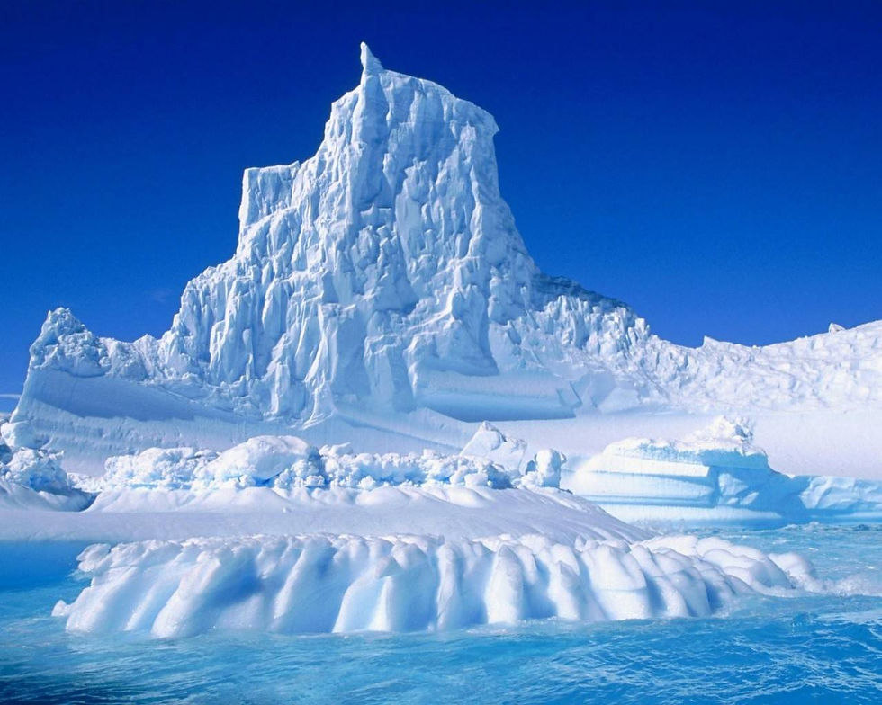 Ice landscape