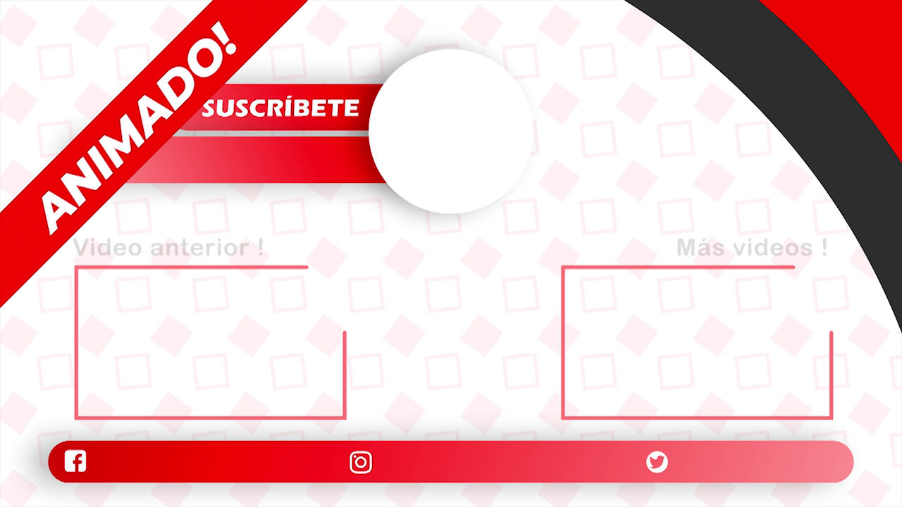 Pantalla Final: Youtube - Blanco Y Rojo