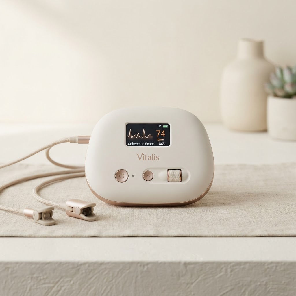 Clinical Heart Rate Variability Biofeedback & Vagus Nerve Ergonomic Console