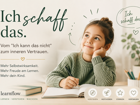Vom "Ich kann das nicht" zum "Ich schaff das"