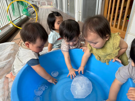 8月23日(金)ひんやり冷たくていい気持ち~♪