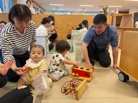 4月2日(火)初めての保育♡