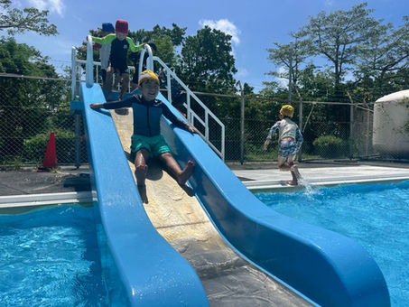 6月24日(水)今年初!楽しみにしていた市営プール☆