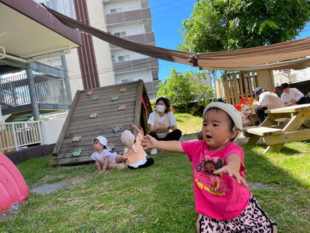 7月4日(木)元気いっぱい!(^^)!たくさん遊んだよ♫