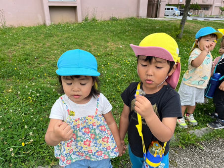 4月18日(木)キリン組さんと一緒にお散歩に行ったよ~♪