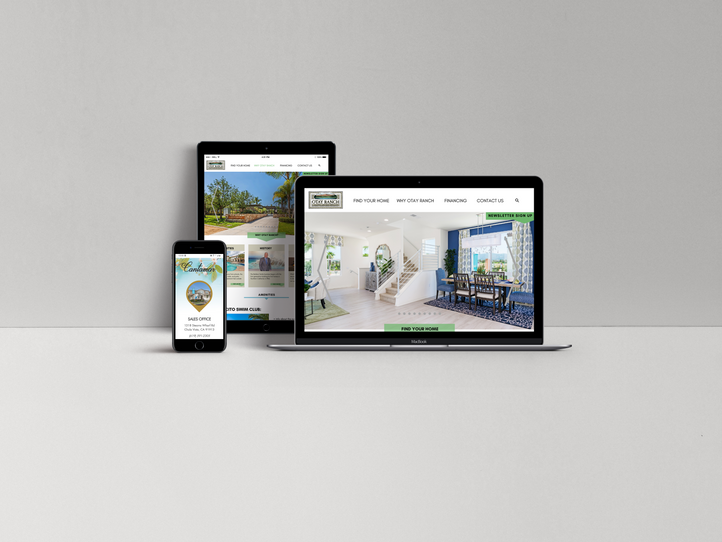 Otay Ranch Website Mockup