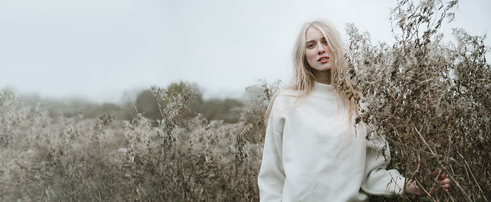 Blond Girl in a Field