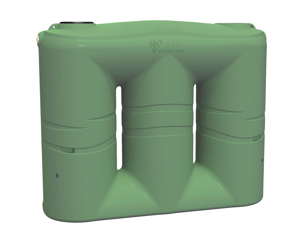 URBAN CAMEL 2500L SLIMLINE WATER TANK