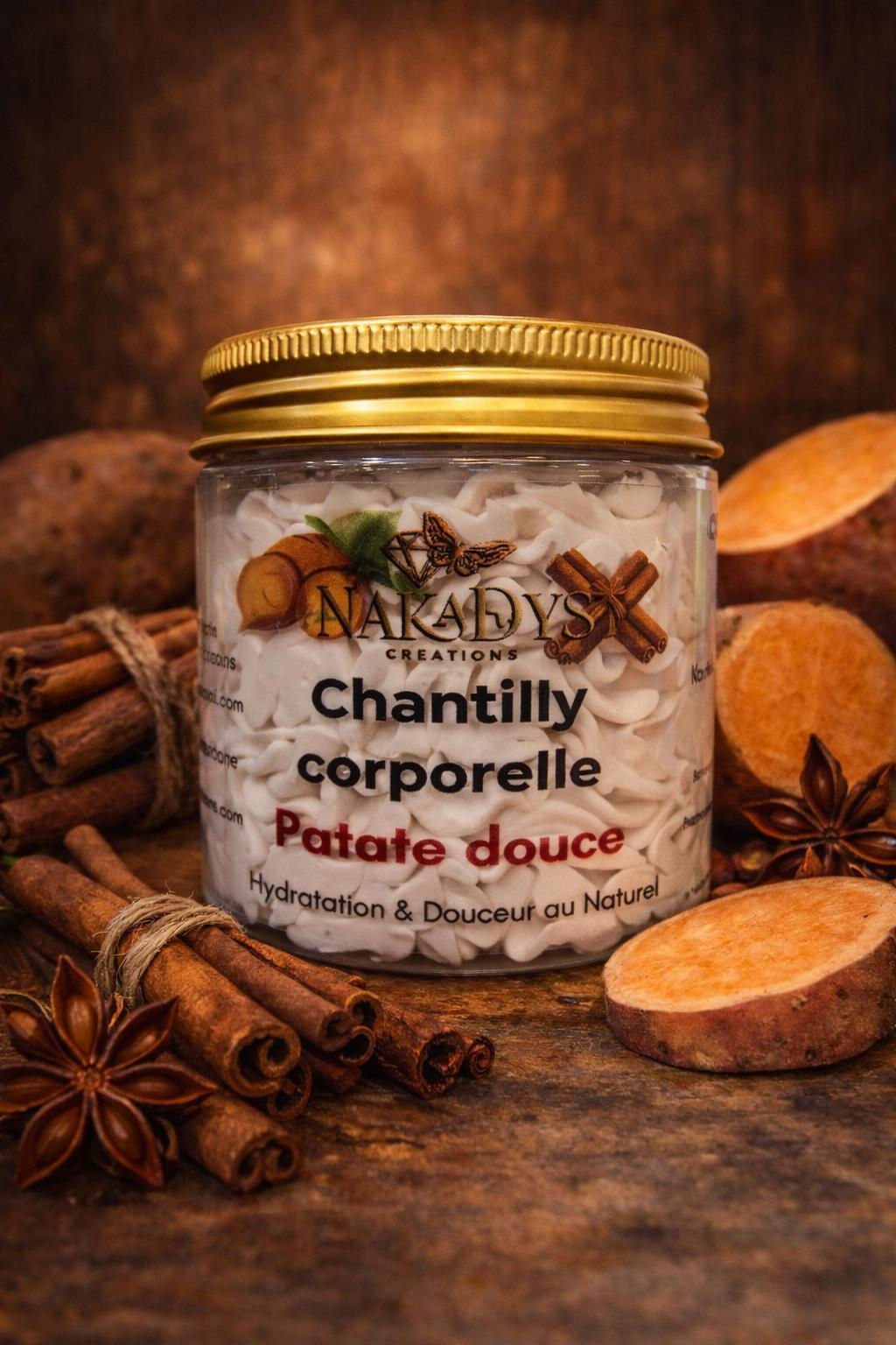 Chantilly de karité – Patate Douce Sucrée 🍠