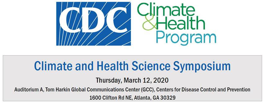 CDC's Climate & Health Science Symposium