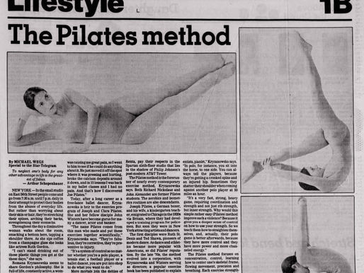 The Pilates method
