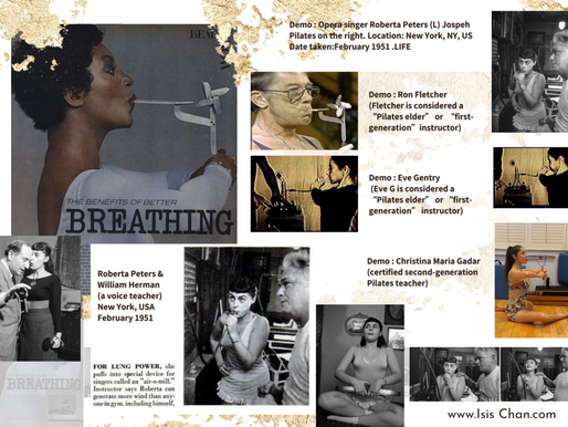 普拉提呼吸練習