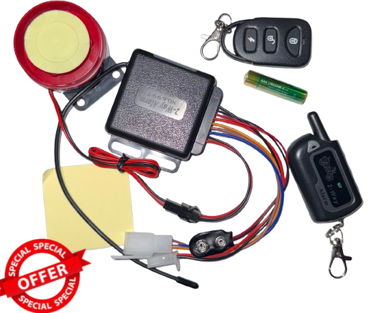 2 way alarm for 12v vehicles