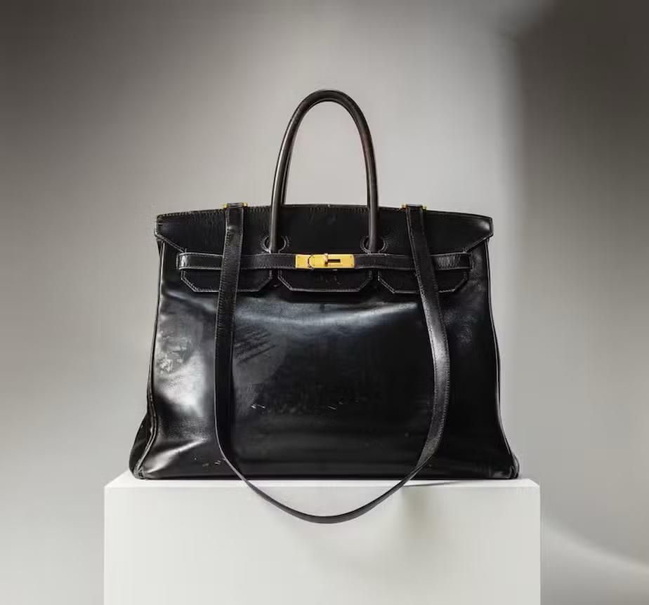 Birkin original da Hermès é leiloada por €7 milhões 