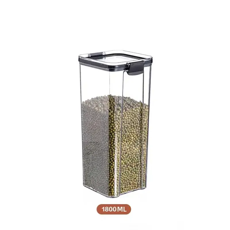 縮圖：Kitchen Stackable Sealed Jar Plastic Multigrain Tank Bottle Storage Containers