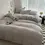 Thumbnail: Solid Bed Linen Cotton Bedding Set With Sheet Duvet Cover Pillowcase