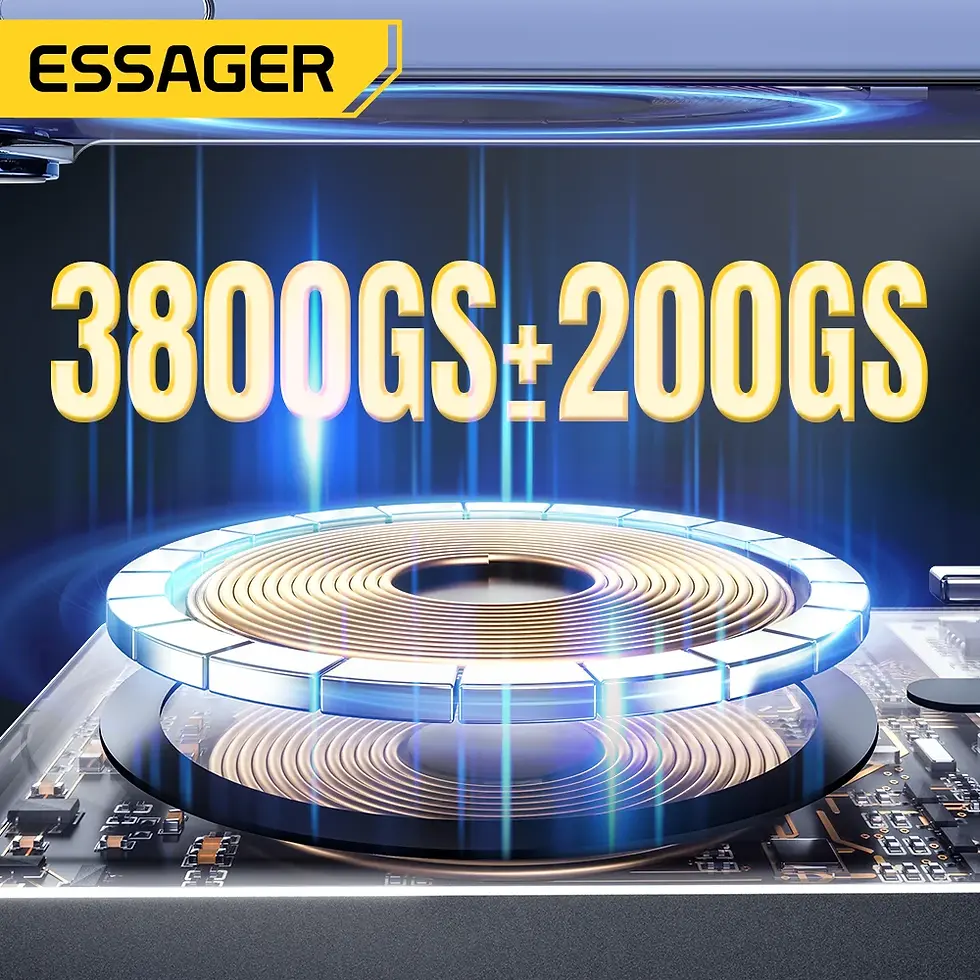 Thumbnail: Essager Thin Wireless Power Bank Magnetic 20W 5000mAh Portable Fast Charging