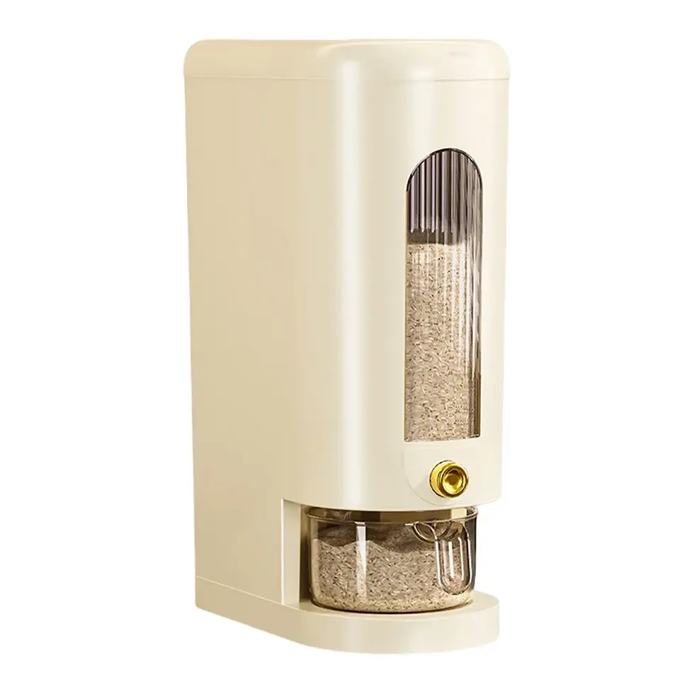 縮圖：Rice Storage Container Dry Food Dispenser  Cereal Storage Box for Home Kitchen