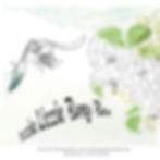 Coloring page titled Colour Mini Bee with a cartoon bee holding a flower and text: Use pens, pencils or crayons.