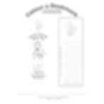 Printable bookmark coloring page with bee and child, titled Colour a Bookmark and Izzie Lizzie Busy Bee, with blank lines to write on.