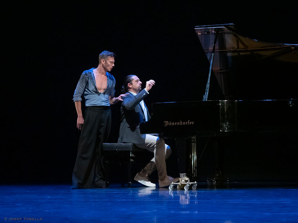 Carlos Bianchini performs live at the International Dance Gala at aFACT Cultural