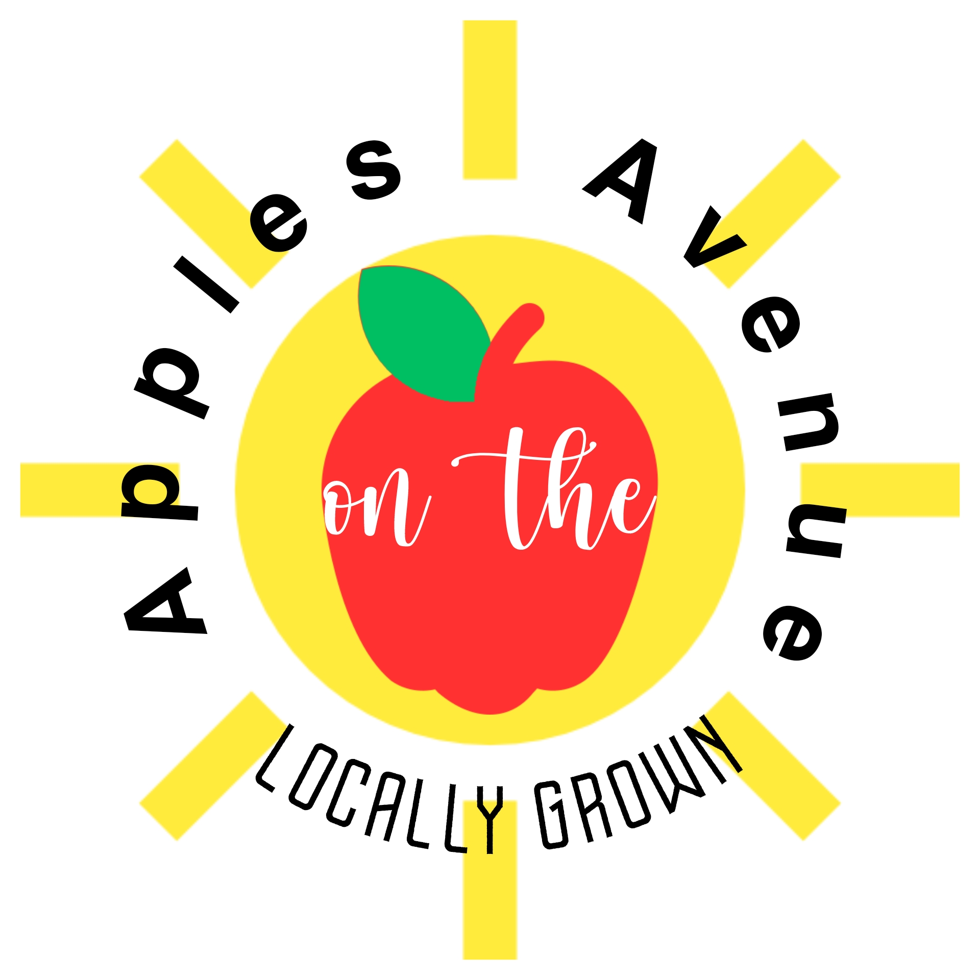 Apples on the Avenue Orchards logo