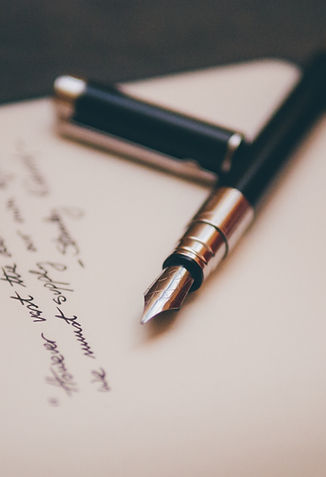 Fountain Pen Writing