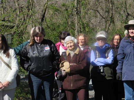 On April 10, 2016, a gathering was held to celebrate Lou’s life, and dedicate many new bird boxes and signs given in his honor.