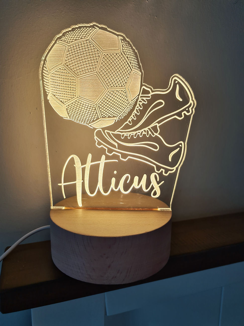 Soccer Night Light