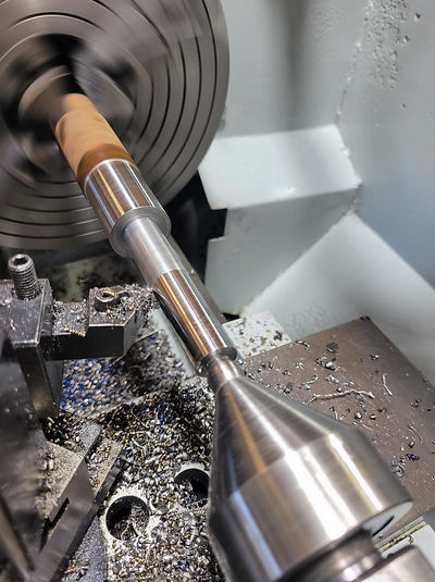 Machinining tail stock