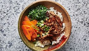 Pulled pork bowl