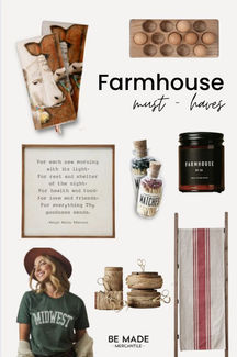 Farmhouse Must-Haves