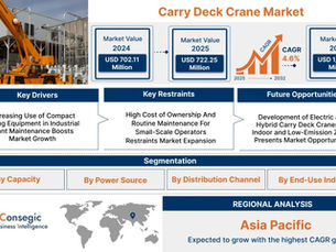 Carry Deck Crane Market 2026: The Versatile Choice for Industrial Material Handling