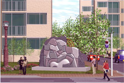 아파트 조형물 제안