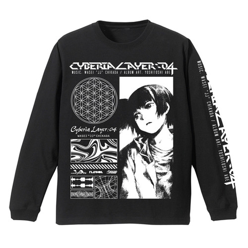 【Cyberia Layer04 × messa store】 Flower of Life Long Sleeve Tshirt
