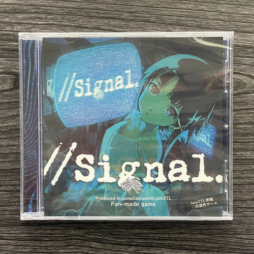 serial experiments lain 購入特典CD-R lain』サントラ72曲分のDLコードが付属するCD⾵アクリルブロック