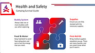 Presentation Design Example for Scouting Camp