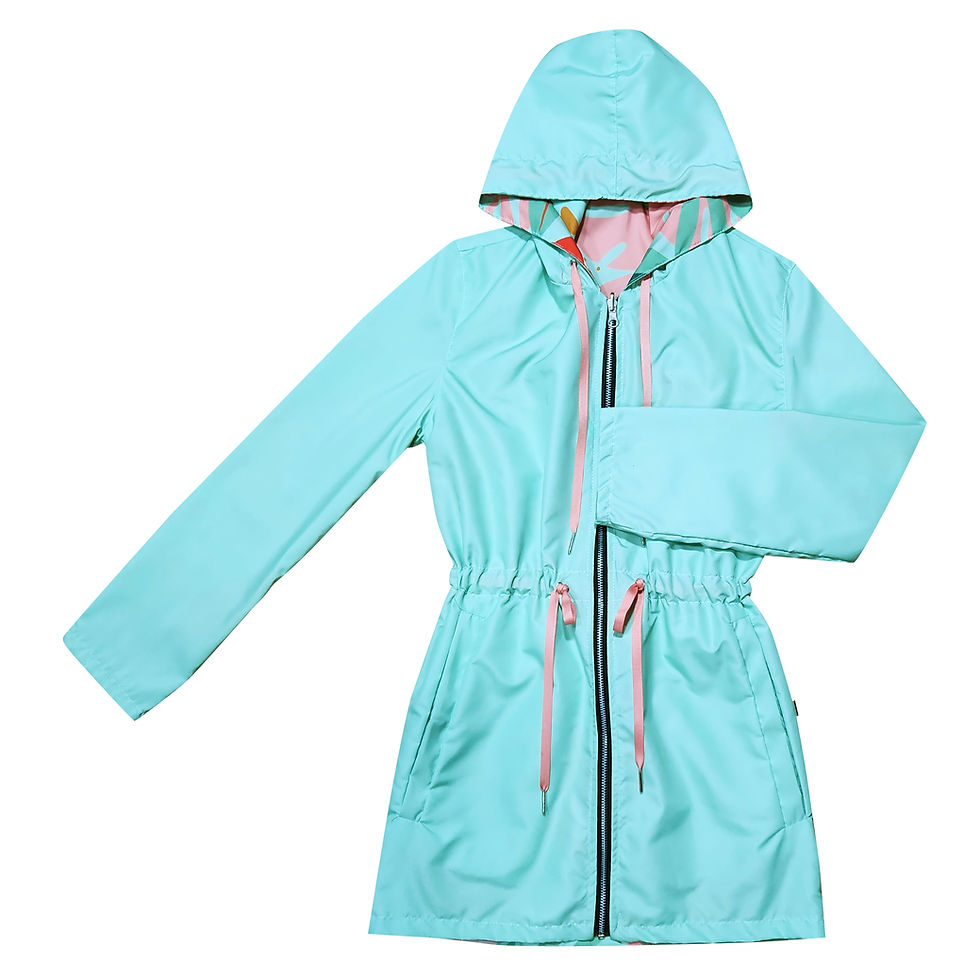 Miniatura: Parka Lace Mujer CoolPlant/VerdeMenta