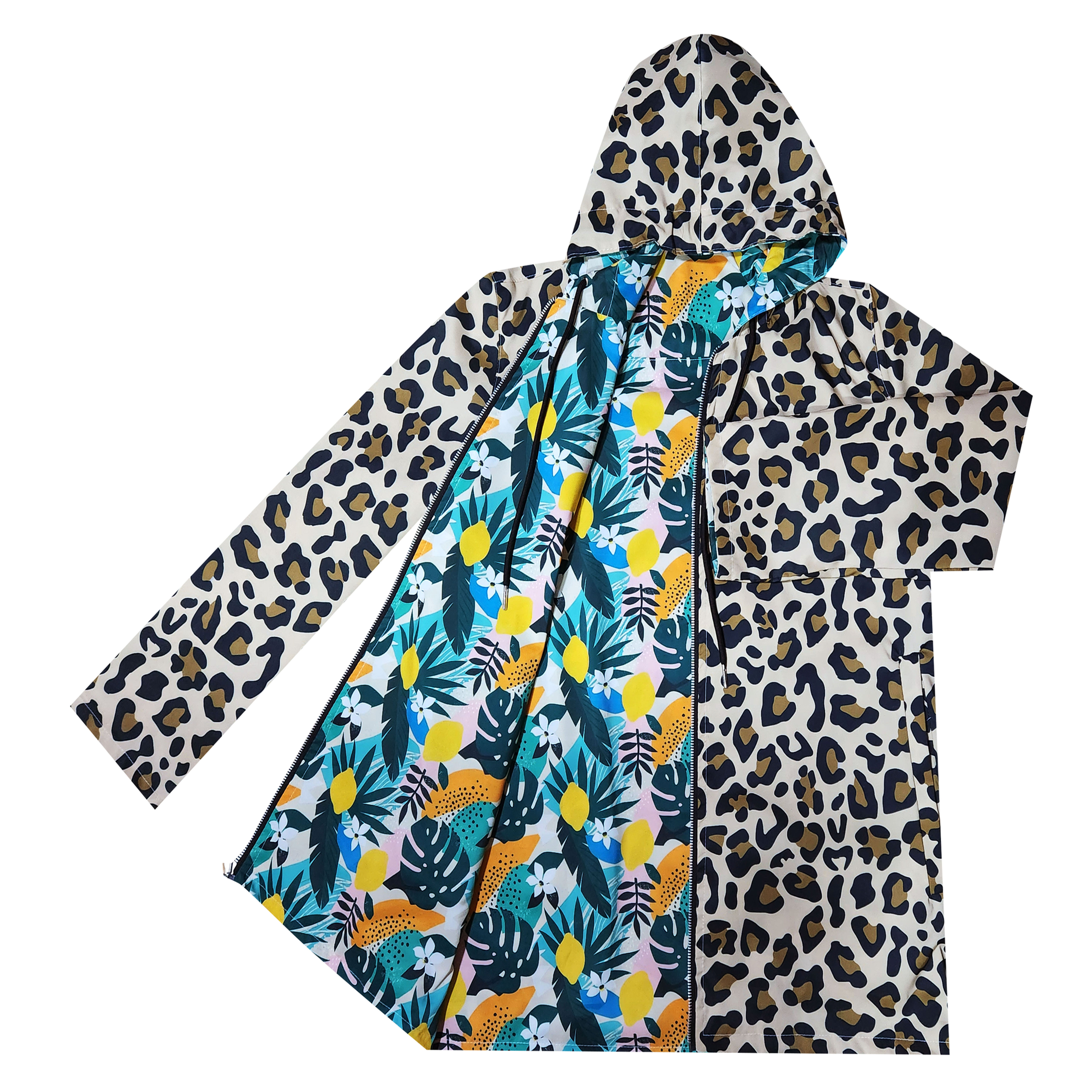 Parka Mujer NewPrint/Lemon