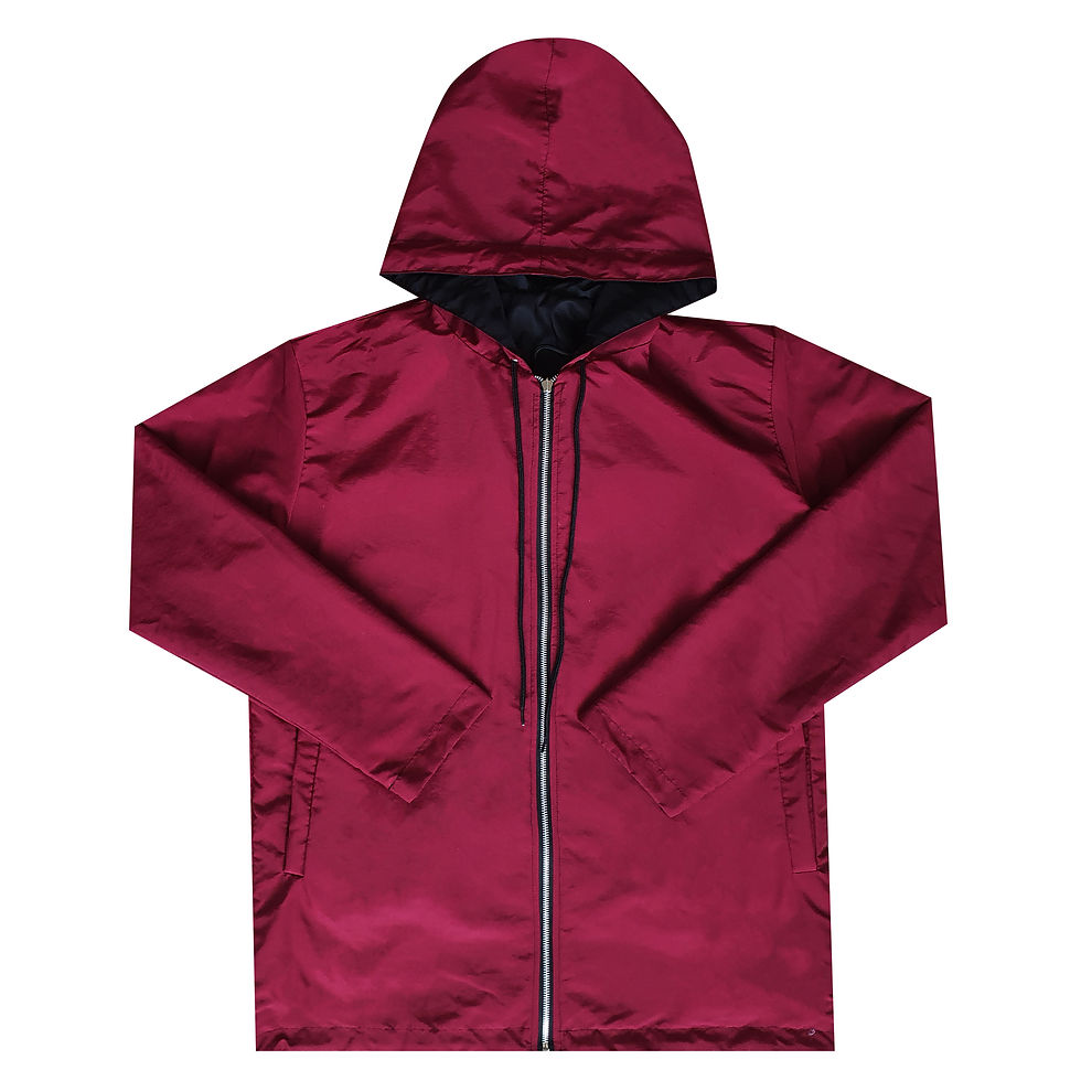 Miniatura: Parka Negra/Vinotinto