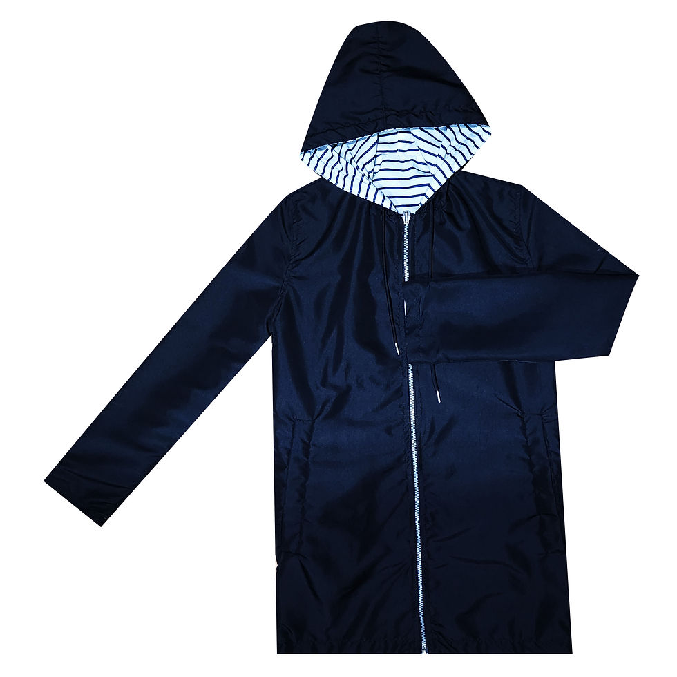 Miniatura: Parka Mujer Lines/Negra