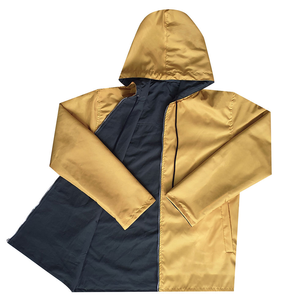 Parka Hombre Mostaza/VerdeOliva