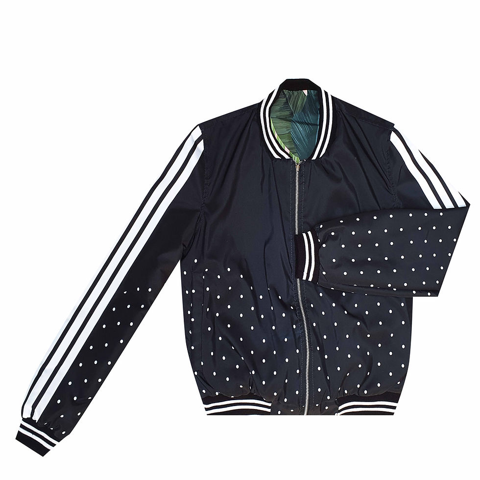 Miniatura: Bomber Mujer VintagePolka/Paloleaves
