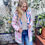 Miniatura: Parka Mujer Wavy/HojasAzules