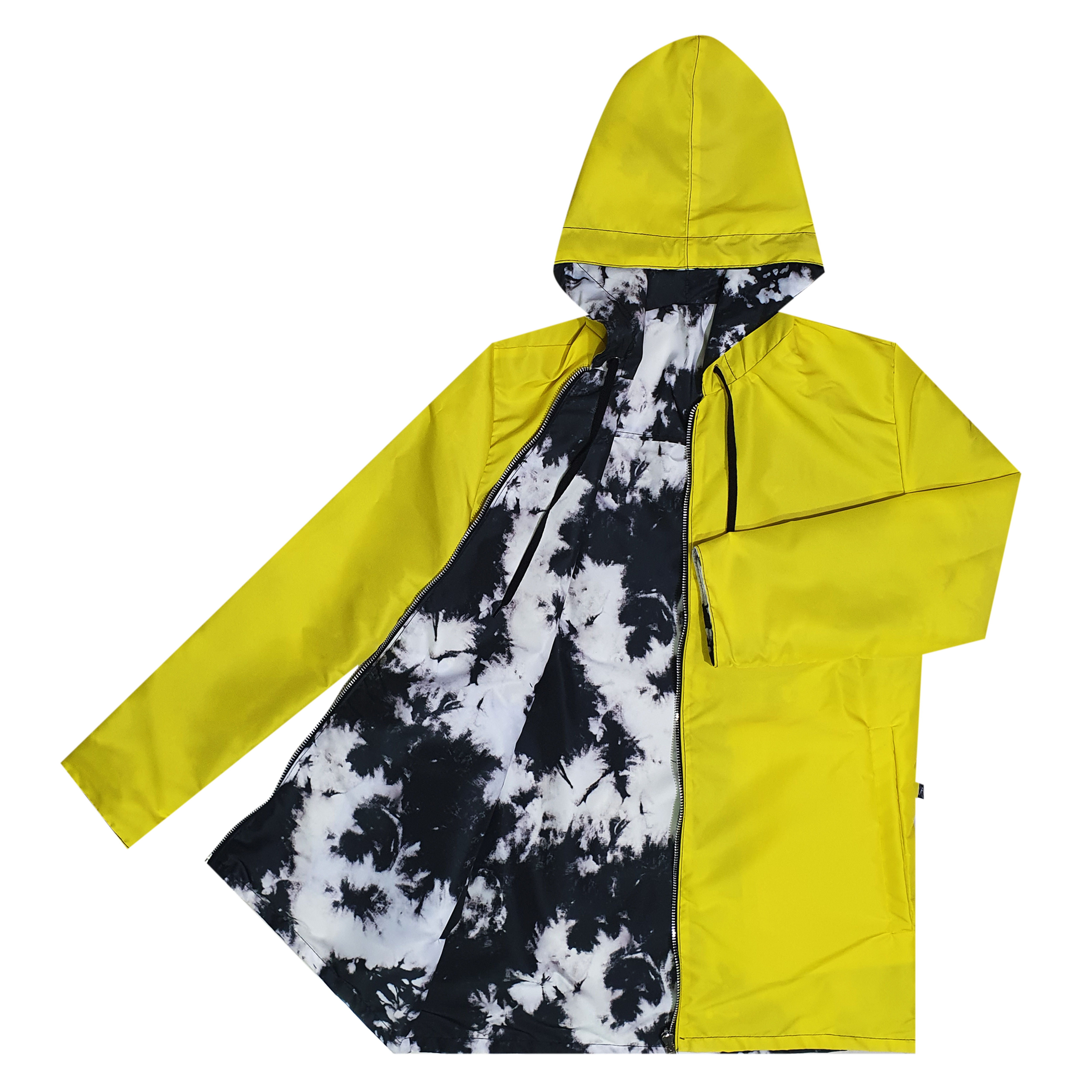 Parka Mujer Tiedye/Amarilla