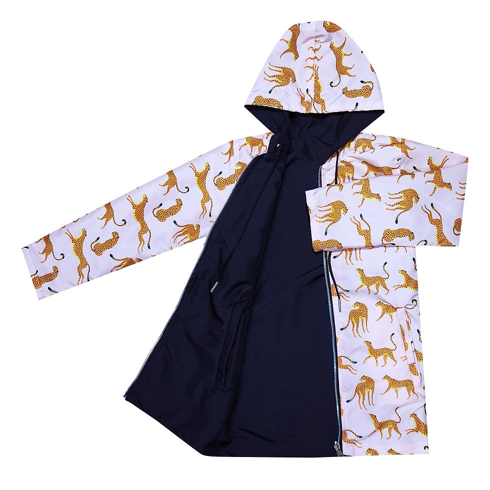 Parka Kids Paloprint/Negra