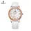 Thumbnail: Women’s Automatic Mechanical Watch - Luxury Leather Strap Timepiece 