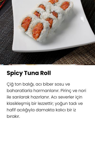Spicy Tuna Roll